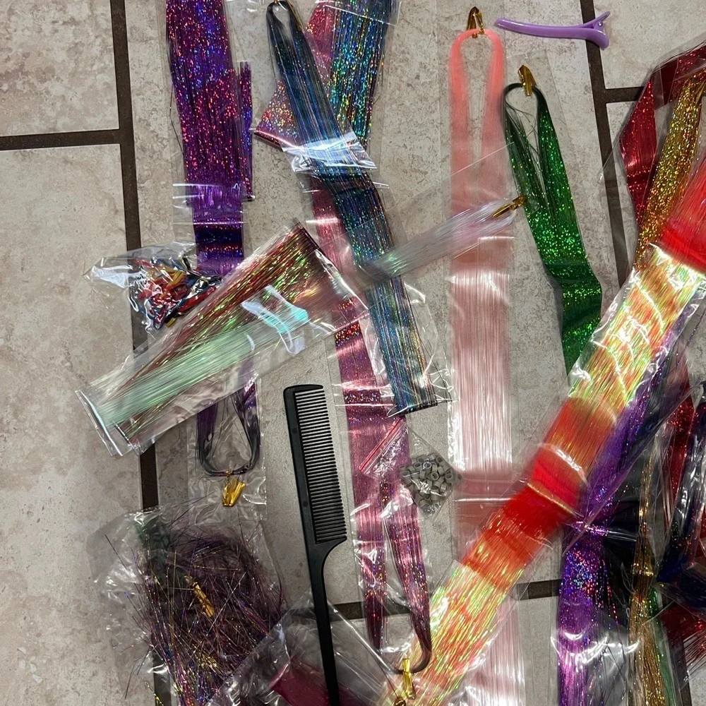 Tinsel hair kit